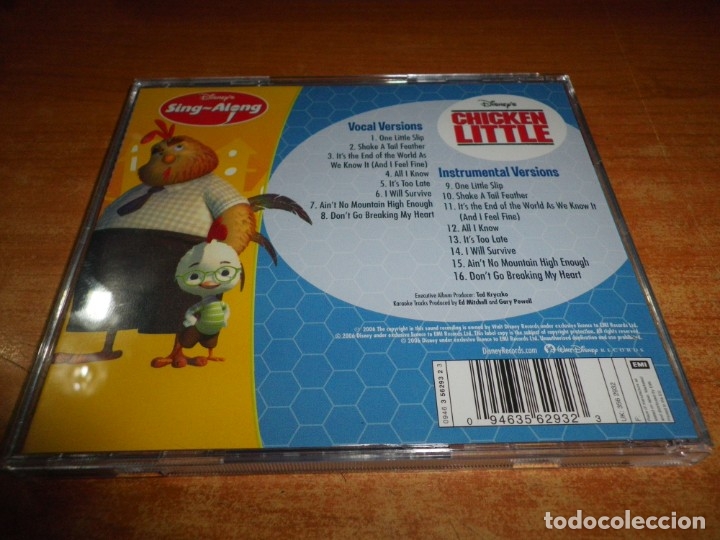 chicken little banda sonora disney sing-along c - Buy CD's of ...