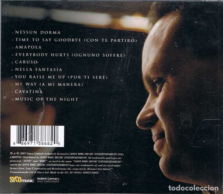 CDs de m&uacute;sica: Paul Potts - One Chance CD. Simco - Foto 2