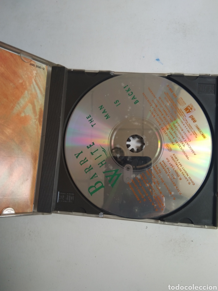 CDs de m&uacute;sica: CD BARRY WHITE/THE MAN IS BACK! - Foto 3