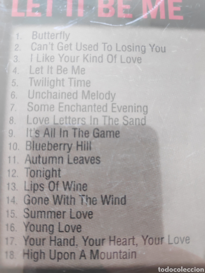 CDs de m&uacute;sica: Andy Williams - Let it be me - Cd 1 - 18 temas. - Foto 3
