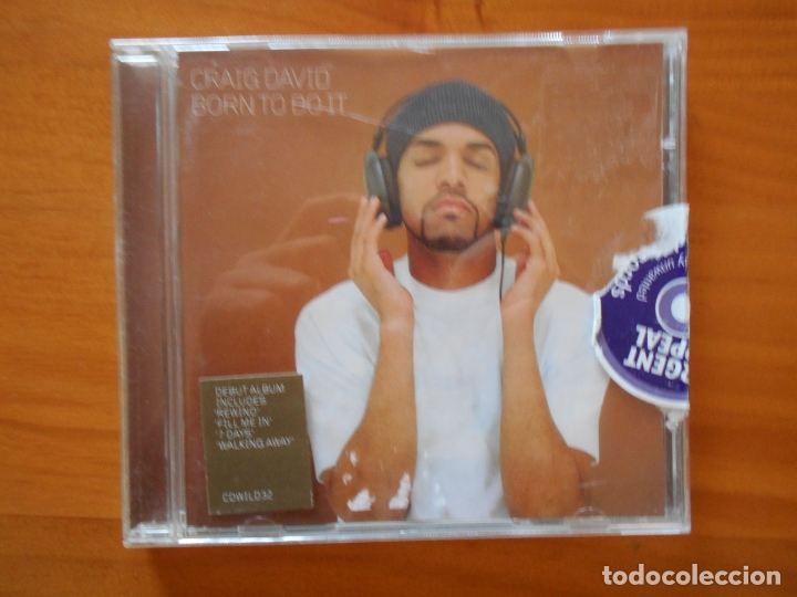 CDs de m&uacute;sica: CD CRAIG DAVID - BORN TO DO IT (5W) - Foto 1