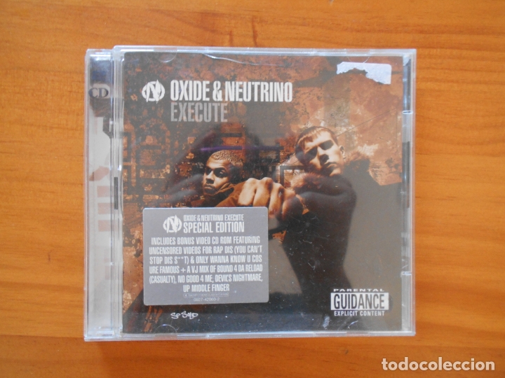 CDs de m&uacute;sica: CD OXIDE & NEUTRINO - EXECUTE (6F) - Foto 1