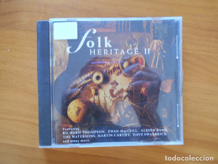 CDs de m&uacute;sica: CD FOLK HERITAGE II (6F) - Foto 1