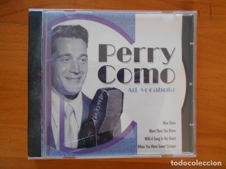 CDs de m&uacute;sica: CD PERRY COMO - AD VOCABULA (6M) - Foto 1