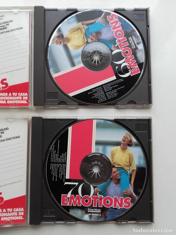 CDs de Música: EMOTIONS 60´S Y 70´S - 2 CD - Foto 2 - 178779688