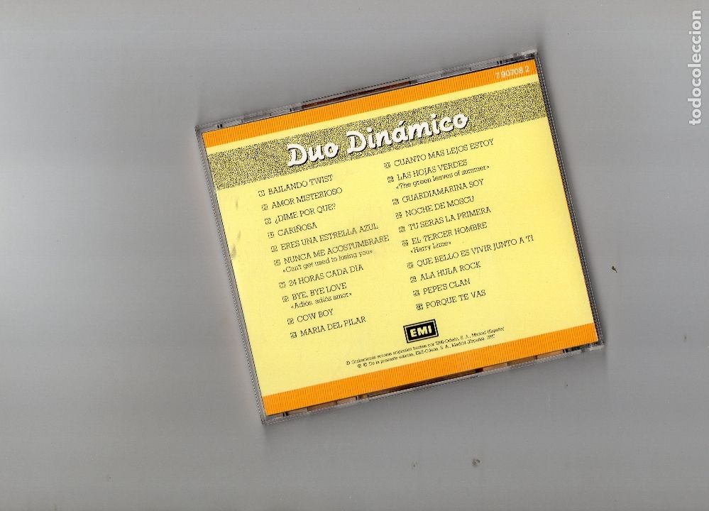 CDs de m&uacute;sica: CD - DUO DINAMICO - VOLUMEN.2 - MBE - Foto 2