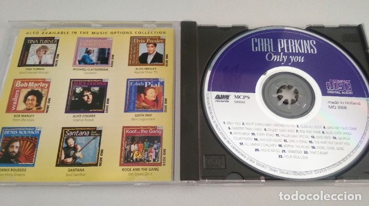CDs de m&uacute;sica: Carl Perkins. Only you. CD - Foto 3