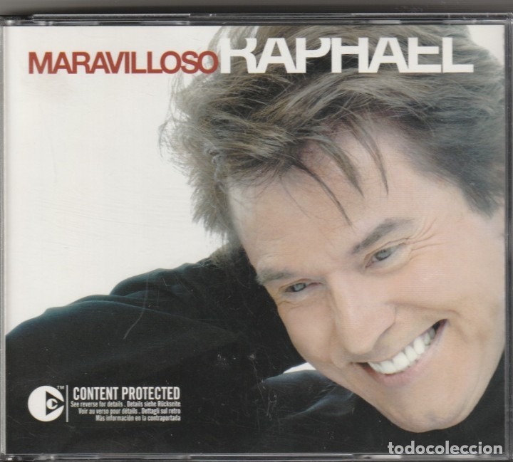 CDs de m&uacute;sica: RAPHAEL - MARAVILLOSO (2CD + DVD EMI 2005) - Foto 1