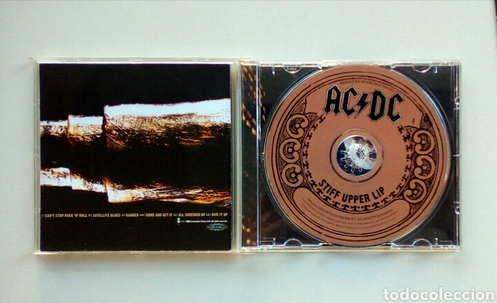 CDs de m&uacute;sica: Ac/Dc - Stiff upper lip, Warner, 2000. Germany. - Foto 2