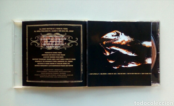 CDs de m&uacute;sica: Ac/Dc - Stiff upper lip, Warner, 2000. Germany. - Foto 3