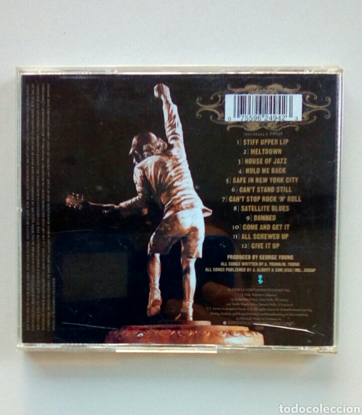 CDs de m&uacute;sica: Ac/Dc - Stiff upper lip, Warner, 2000. Germany. - Foto 5