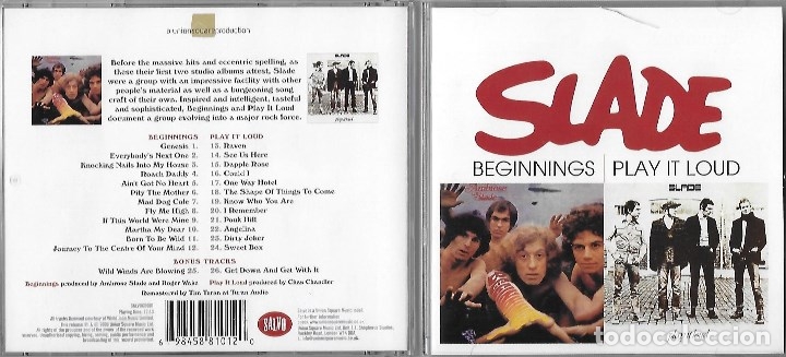 Slade Beginnings Play It Loud Incluye El Hi Sold Through Direct Sale 178920230 ˙‿˙ includes unlimited streaming of play it loud! slade beginnings play it loud