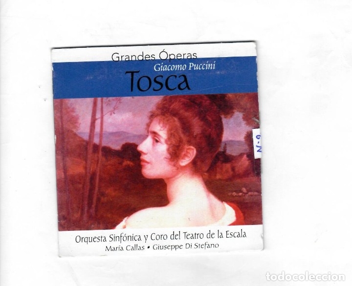 CD de M&uacute;sica: GRANDES &Oacute;PERAS GIACOMO PUCC&Iacute;N&Iacute; ( TOSCA) -NUEVO
