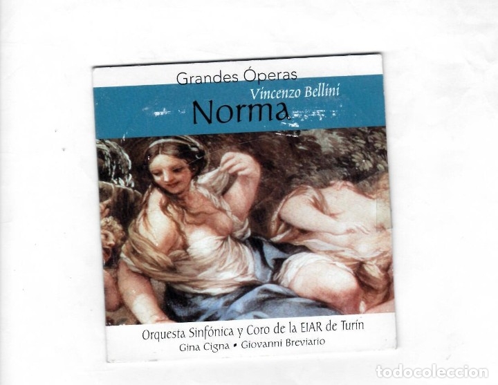 CDs de Musique: GRANDES &Oacute;PERAS VINCENZO BELLINI ( NORMA) -NUEVO