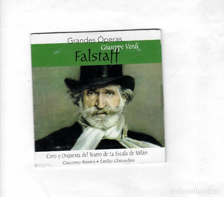 Musik-CDs: GRANDES &Oacute;PERAS GIUSEPPE VERDI ( FALSTAFF) -NUEVO