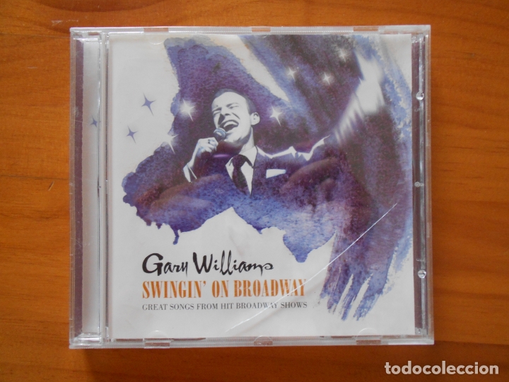 CDs de m&uacute;sica: CD GARY WILLIAMS - SWINGIN ON BROADWAY (E&Ntilde;) - Foto 1