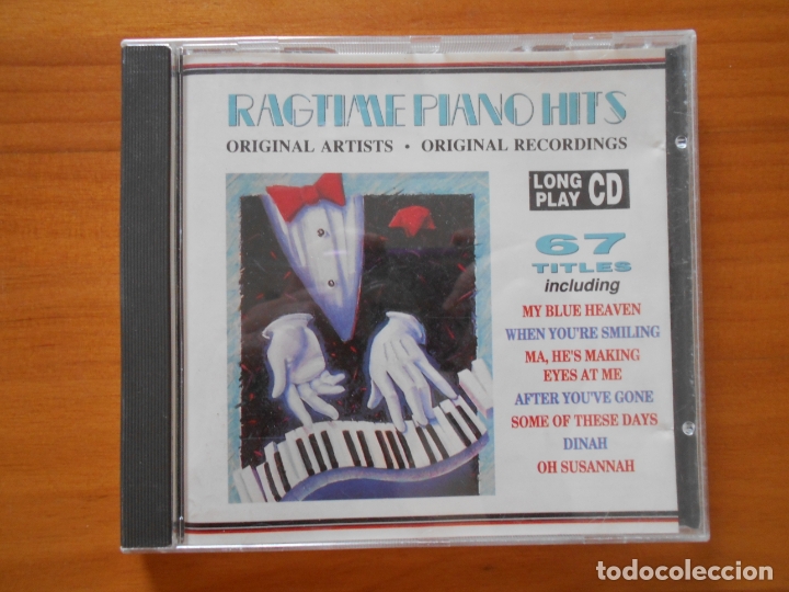 CDs de m&uacute;sica: CD RAGTIME PIANO HITS (2J) - Foto 1