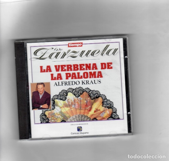 CD de M&uacute;sica: La Verbena de la Paloma, Alfredo Kraus - TIEMPO