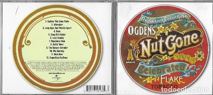 CDs de m&uacute;sica: SMALL FACES: OGDENS&acute; NUT GONE FLAKE. CL&Aacute;SICO RHYTHM&acute;N&acute;BLUES / MOD U.K. - Foto 1