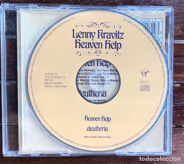 CDs de m&uacute;sica: Cd Single LENNY KRAVITZ - Foto 2