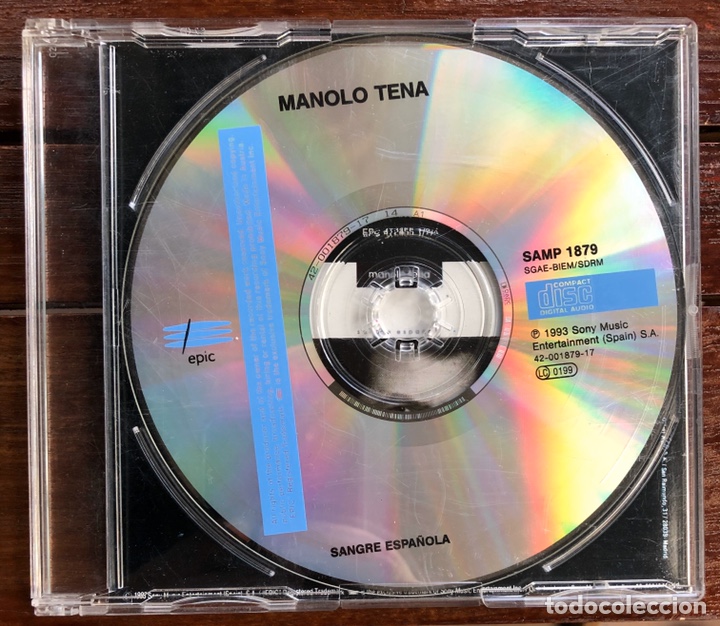 CDs de m&uacute;sica: MANOLO TENA cd single - Foto 2