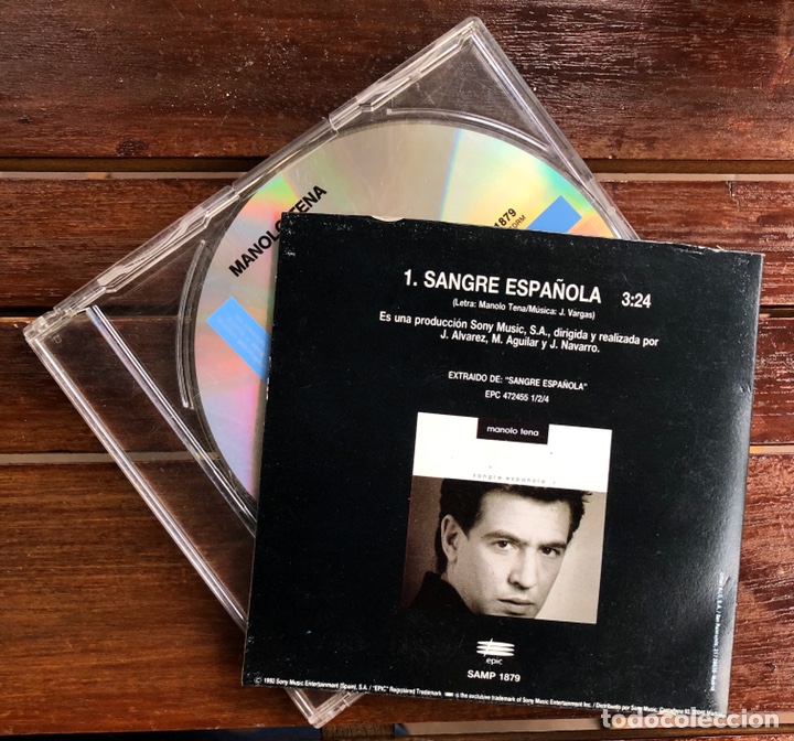 CDs de m&uacute;sica: MANOLO TENA cd single - Foto 3