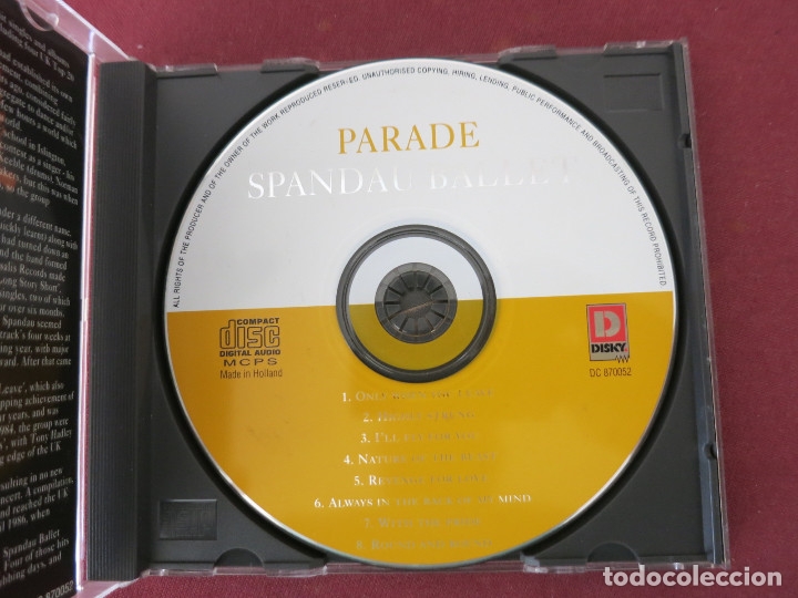 CDs de m&uacute;sica: SPANDAU BALLET PARADE CD - Foto 2