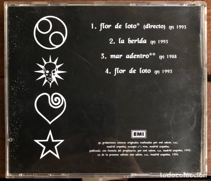 CDs de m&uacute;sica: H&Eacute;ROES DEL SILENCIO cd single 1994 - Foto 2