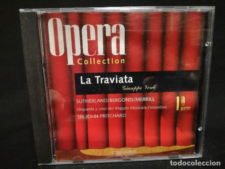 CDs de m&uacute;sica: CD - LA TRAVIATA - PRIMERA PARTE - Foto 1