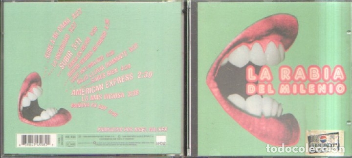 CDs de m&uacute;sica: LA RABIA DEL MILENIO. CD-GRUPESP-561 - Foto 1