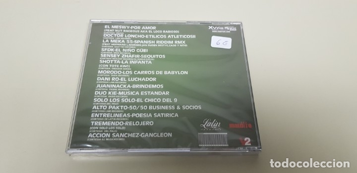 CDs de m&uacute;sica: Varios - X Vi&ntilde;a Rap 2005 (CD, Comp) *Precintado* - Foto 2