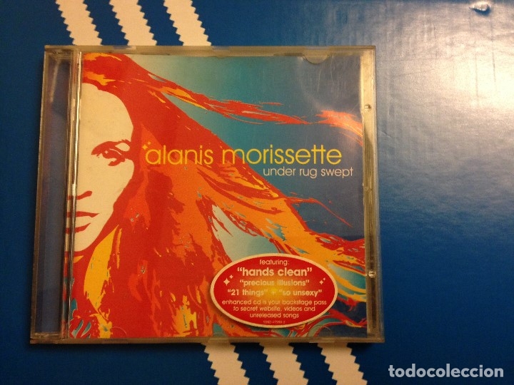 CDs de m&uacute;sica: CD ALANIS MORISSETTE - UNDER RUG SWEPT - Foto 1