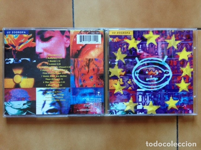 CDs de m&uacute;sica: CD U2 ( ZOOROPA ) 1993 - GERMANY CD - Foto 1