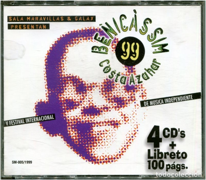 CD de M&uacute;sica: VVAA - Benicassim 99 - 4 CD + booklet - Festival Internacional de Benic&agrave;ssim &lrm;- SM-005/1999