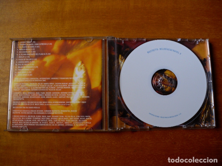 CDs de m&uacute;sica: Mastretta - Melodia de Rayos X (CD) - Foto 3