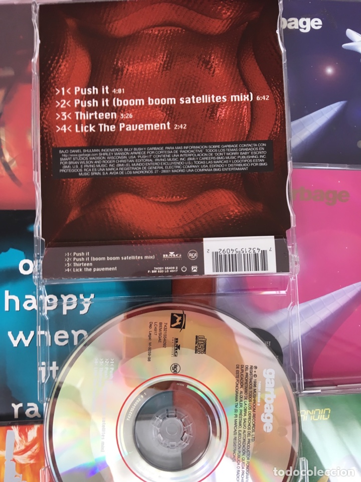 CDs de m&uacute;sica: Garbage: push it - Foto 2
