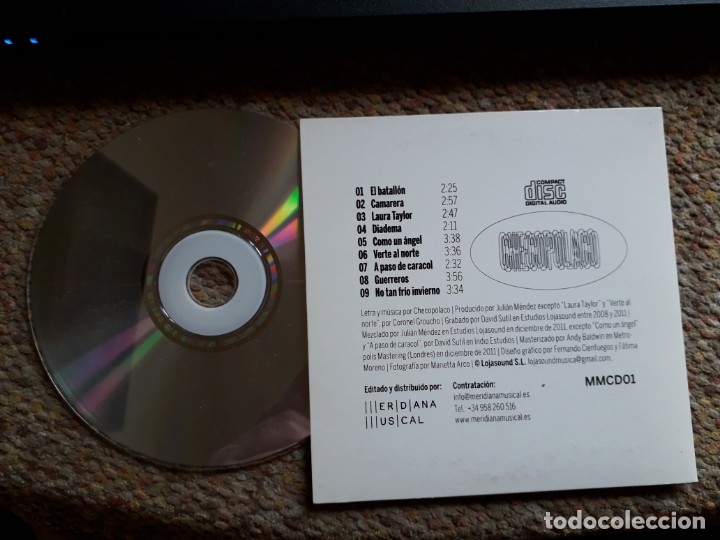 CDs de m&uacute;sica: Checopolaco , CD 2011 , ex-planetas , perfecto estado - Foto 2