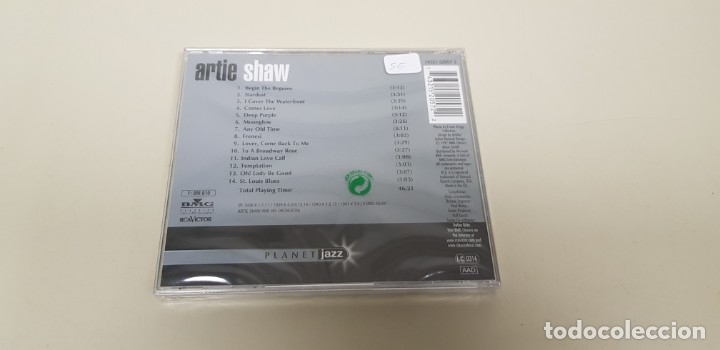 CDs de m&uacute;sica: Artie Shaw - Planet Jazz (CD, Comp) *Precintado* - Foto 2