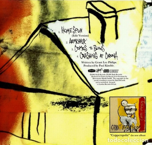 CDs de m&uacute;sica: Grant lee buffalo - Homespun - Foto 2