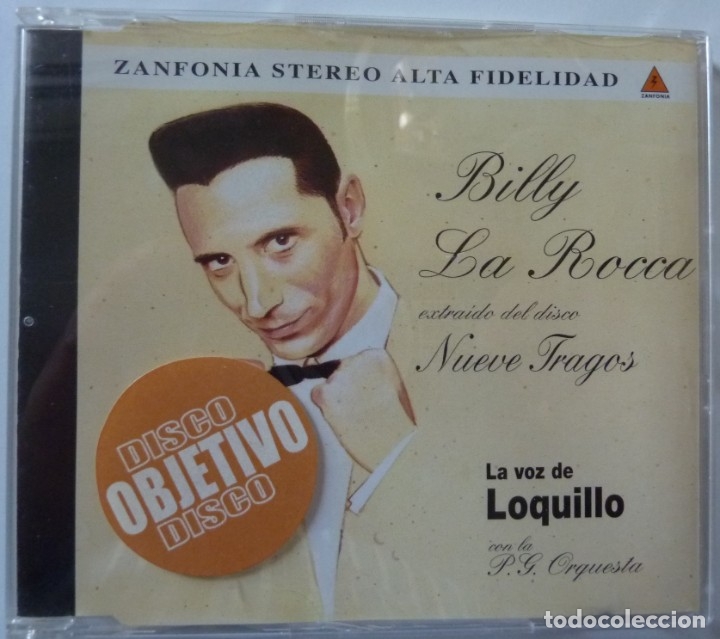 CDs de m&uacute;sica: LOQUILLO //NUEVE TRAGOS// 1999// CD SINGLE - Foto 1