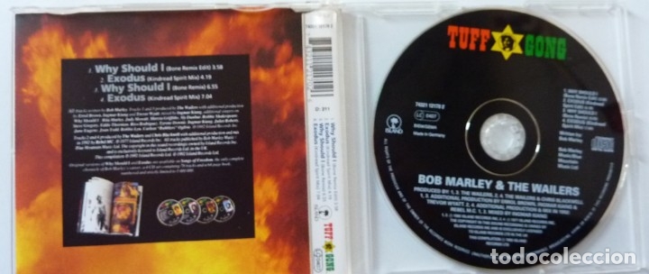 CDs de m&uacute;sica: BOB MARLEY // WHY SHOULD // 1992 // CD SINGLE - Foto 2