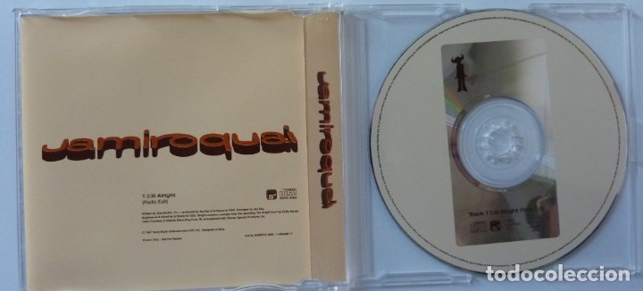 CDs de m&uacute;sica: JAMIROQUAI // ALRIGHT // CD SINGLE - Foto 2