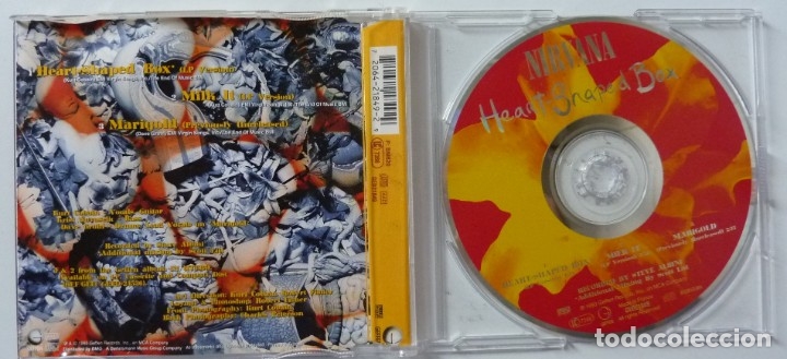 CDs de m&uacute;sica: NIRVANA // HEART-SHAPED BOX // 1993 - Foto 2