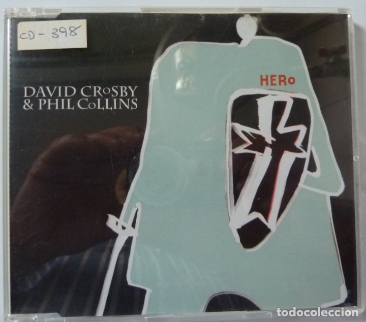 CDs de m&uacute;sica: DAVID CROSBY/PHIL COLLINS// HERO // CD SINGLE - Foto 1