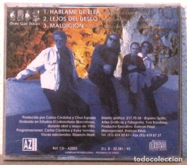 CDs de m&uacute;sica: MAS QUE NADA - CD RARO PRECINTADO - Foto 2