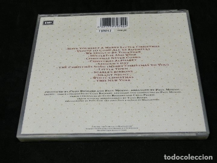 CDs de m&uacute;sica: CD - CLIFF RICHARD - TOGETHER - 1991 - Foto 2