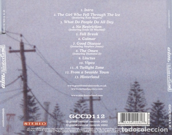 CDs de m&uacute;sica: Aim - Hinterland - CD - Foto 2