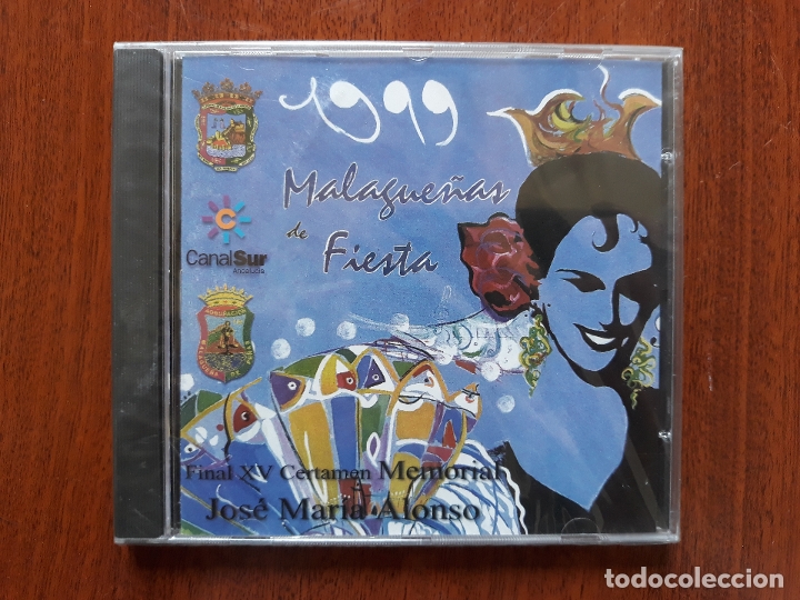 CDs de Musique: Malague&ntilde;as de fiesta- final XV certamen Memorial Jos&eacute; Mar&iacute;a alonso- Cd canal sur precintado