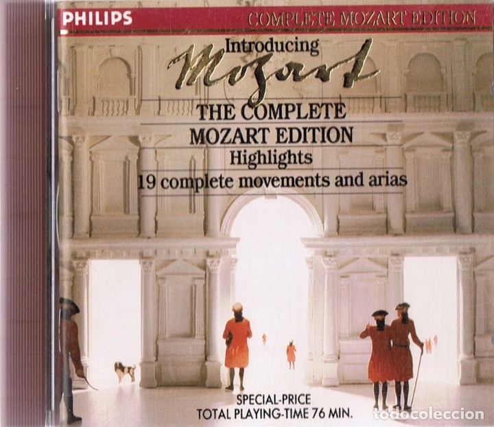 CDs de m&uacute;sica: INTRODUCING THE COMPLETE MOZART EDITION  (CD) - Foto 1