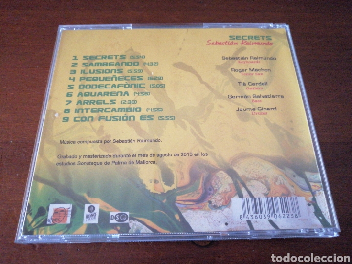 CDs de m&uacute;sica: SEBASTI&Aacute;N RAIMUNDO SECRETS 2013 - Foto 2